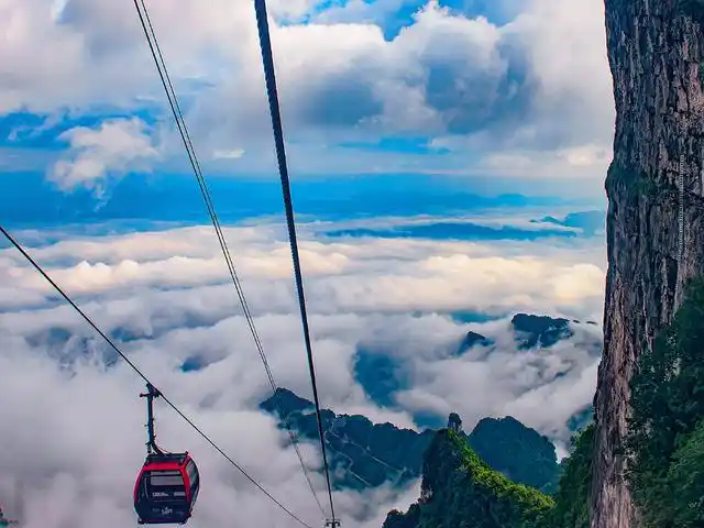 天门山索道