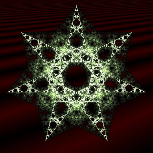 算法生成七芒星