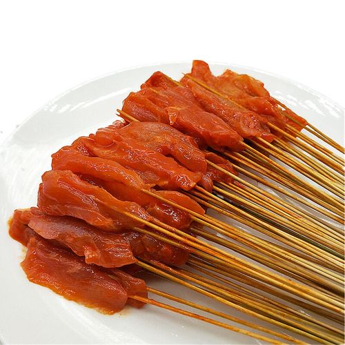 小小里脊肉迷你鸡肉串手把串油炸小吃半成品烧烤食材小串串香【图片