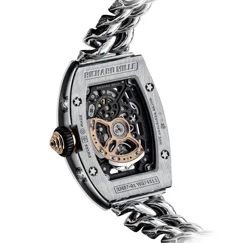 【高级腕表】richardmille里查德米尔女士腕表【银装素裹】