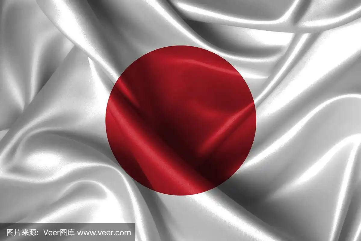 飘扬的日本国旗