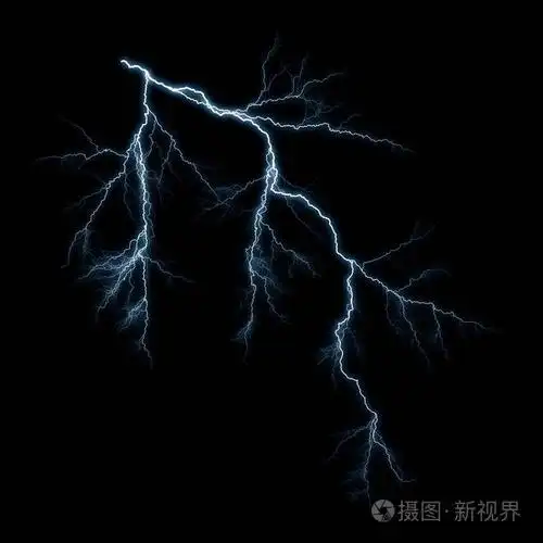 带有闪电纹理的深色抽象背景