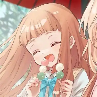 卡通闺蜜头像小清新可爱高清卡通呆萌闺蜜头像图片