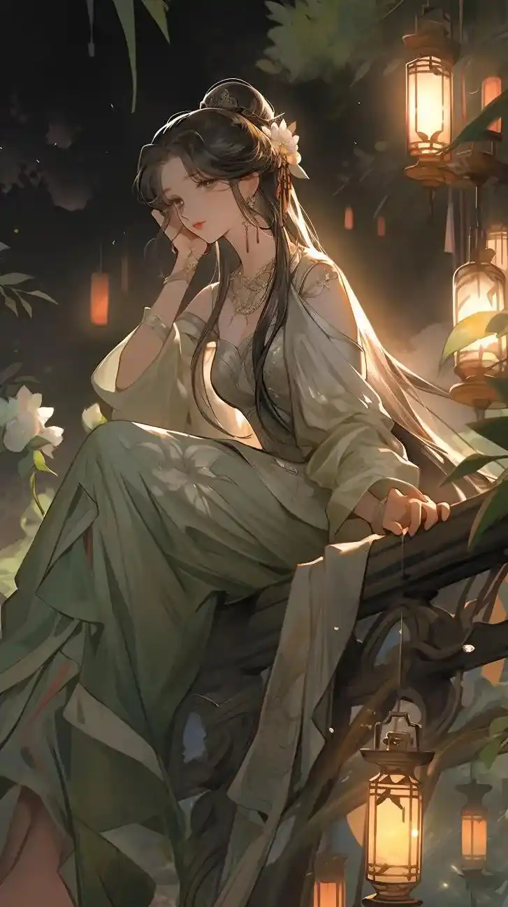 美图分享 #国风古韵 #动漫美图 #古风 #古装仙女插画图 - 抖音