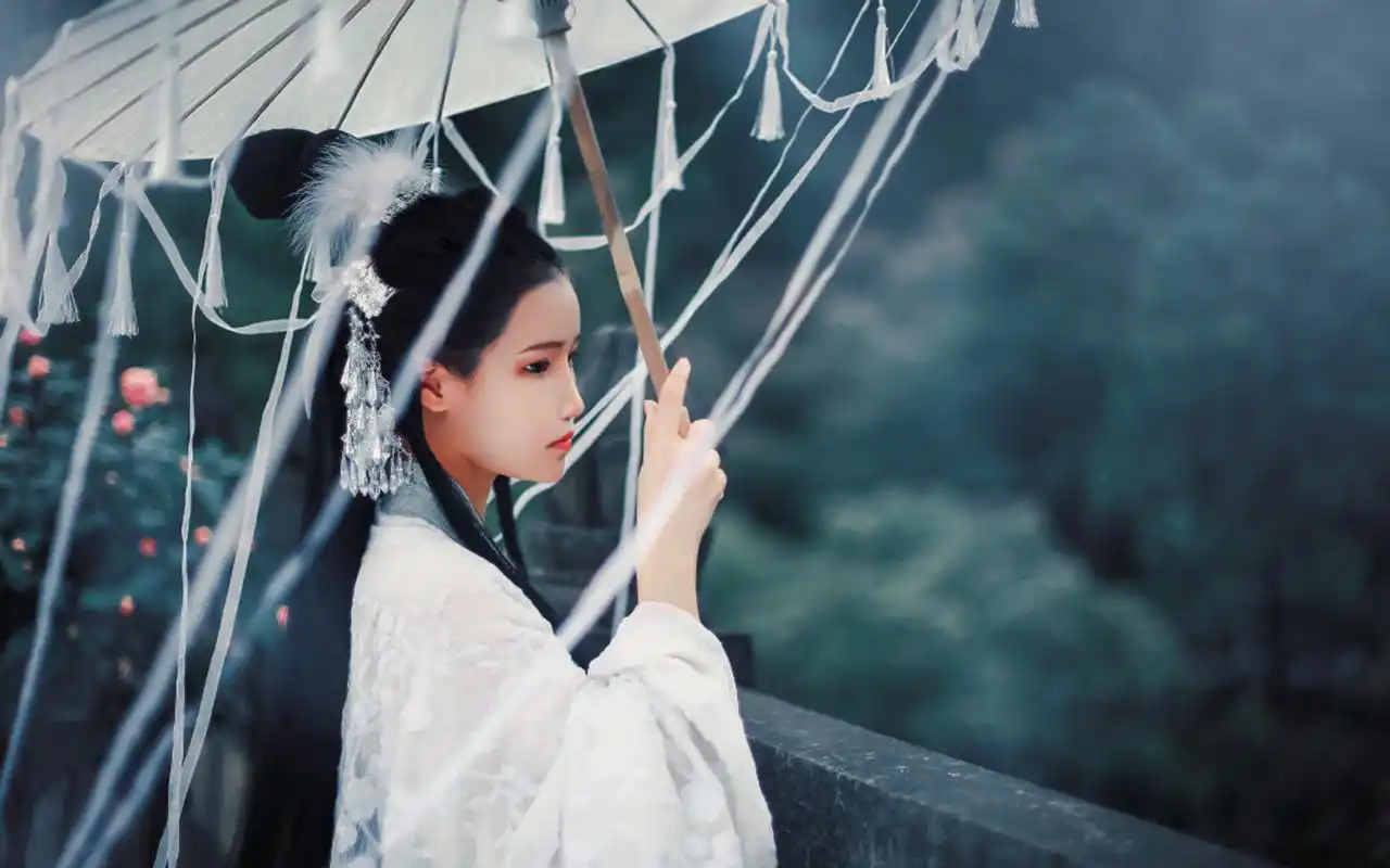 古风仙气美女写真图片桌面壁纸