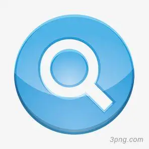 搜索按钮png素材透明免抠图片-图标元素-三元素3png.com