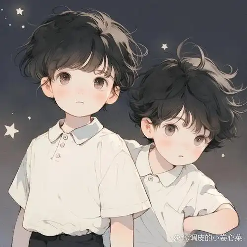 十二星座|双子座7615男生头像