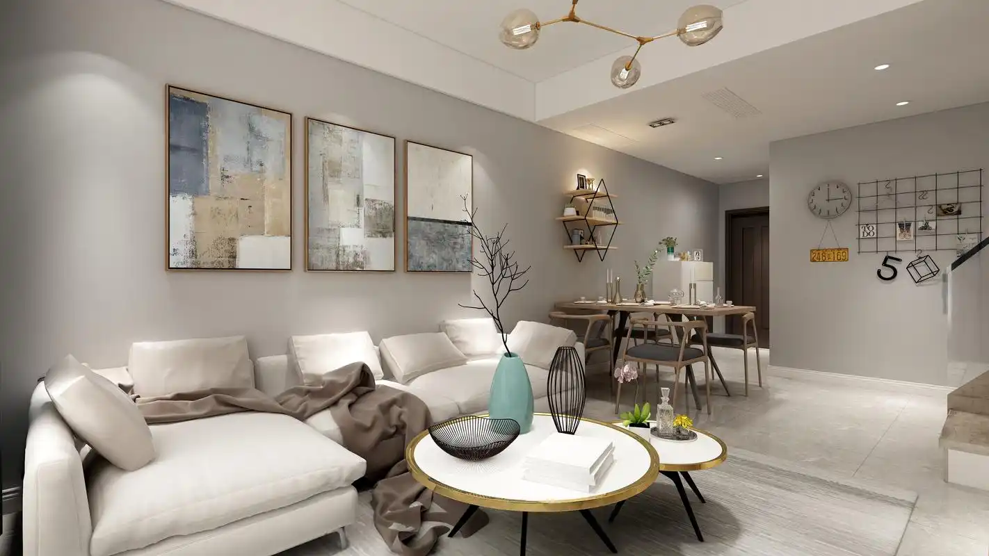 17万元装修的现代风格整整90平米朋友圈传疯了k2海棠湾装修