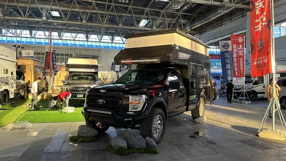 全新福特f150单排四驱越野房车