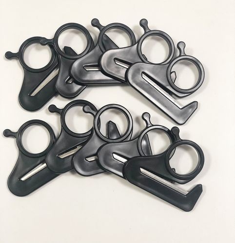 花悠 大号汽车线束胶带指环刀打包割线刀捆扎刀速割绳电工布胶带手指