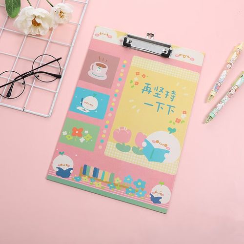 2个装创意个性文件夹a4板夹垫板pp平板夹学生用画板作业成人写字板