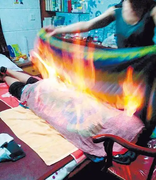 【组图】"火烤活人"操作需资质(1)_社会万象_光明网(组图)