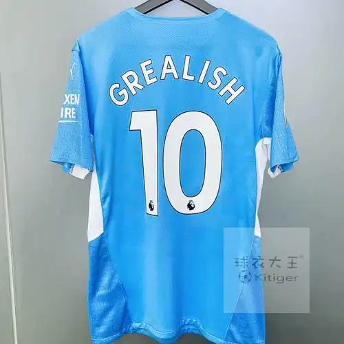 puma曼城2122赛季主场球员版正品球衣英超印号章759201