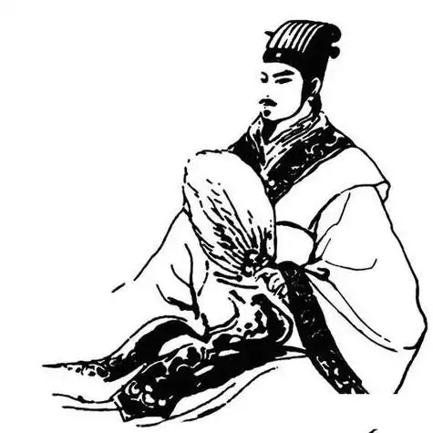 三国演义卡通简笔画诸葛亮