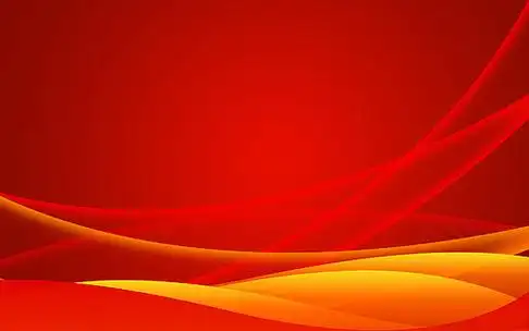 时尚大气红色梦幻线条党政企业海报背景图