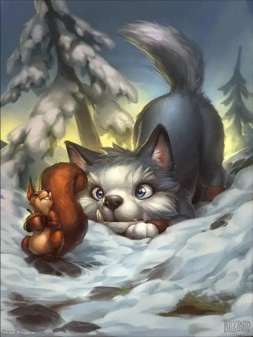 破事水小狼太可爱了