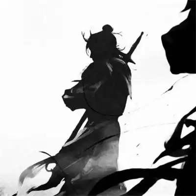 网图头像男黑白