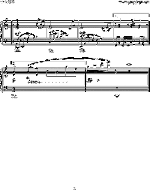 哀と愁 宁次之死 火影忍者 钢琴谱,歌谱 简谱,五线谱