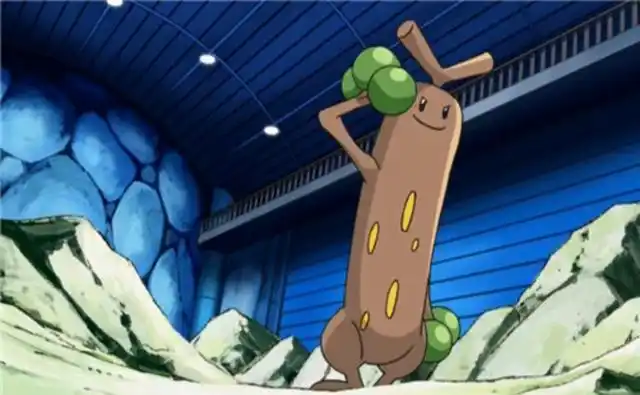 《口袋妖怪》胡说树:我不只会模仿,我是笔直的巨岩
