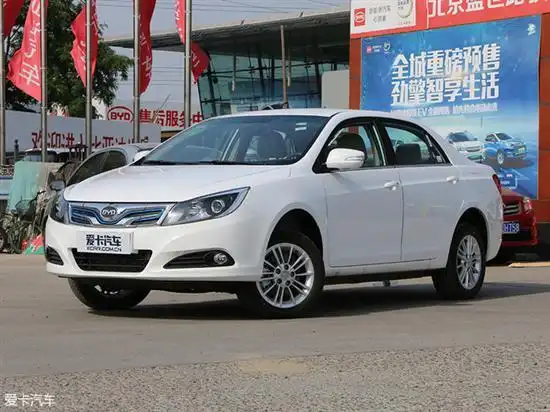 续航里程提升 实拍比亚迪e5 450