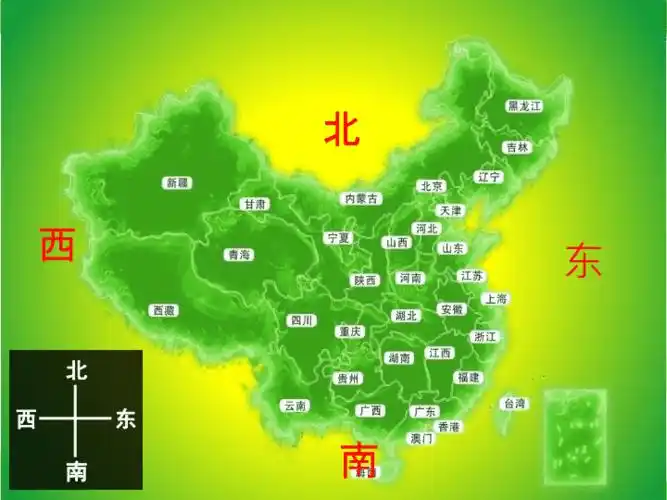 二年级下册数学课件61东南西北▏沪教版2