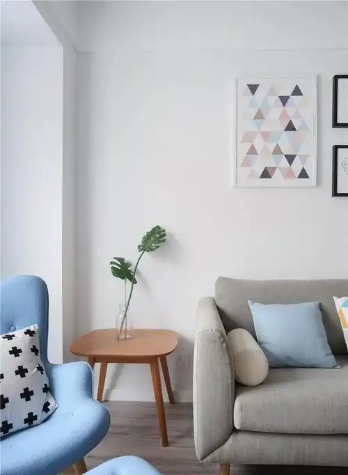 79㎡北欧二居大白墙装修就是耐看住一辈子都不过时