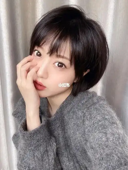 短发#太原凯鑫发型设计  #太原mq沙龙  #太原染发  #日系短发  #黑茶