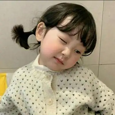 可爱小女孩头像萌萌哒网红