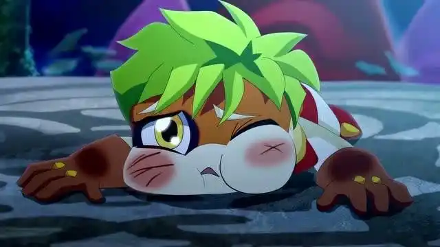 木奇灵第2季圣天灵种:松卡被机关莲子打倒