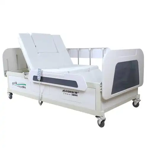 迈德斯特电动护理床全自动翻身瘫痪病人家用多功能老人带便孔病床