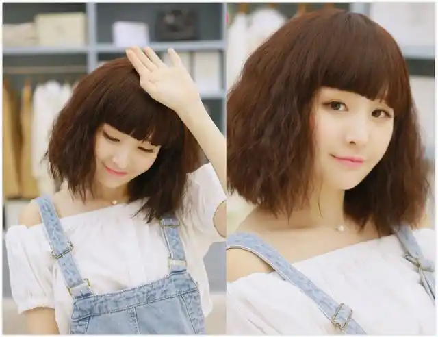 春节女生必备的时尚又新潮的玉米烫短发赶紧进来看看吧