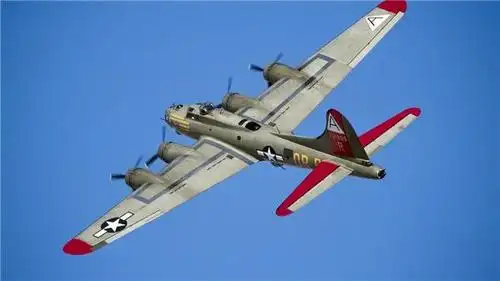 b-17轰炸机(绰号:"空中堡垒")