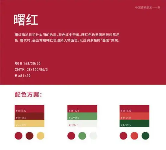 如果奇迹有颜色那一定是中国红中国传统红色色卡素材收藏