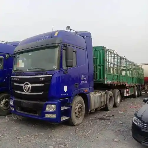 欧曼gtl430马力半挂车 潍柴发动机  法士特变速箱 12档 带13米高低板