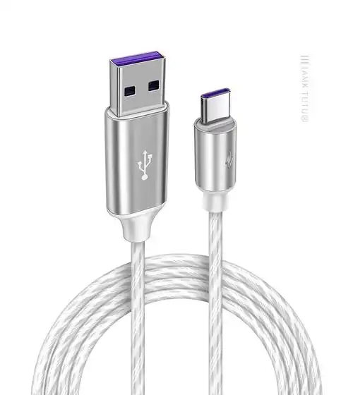 畅顿 适用于type c数据线5a快充nova7华为nova6手机5i圆头se加长pro