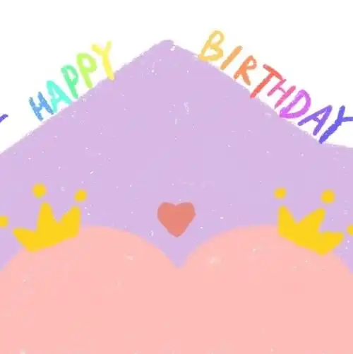 朋友生日九宫格(原创微博:joey啾—)