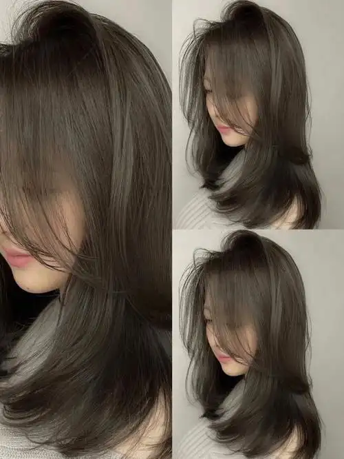 显白发色推荐冷茶色