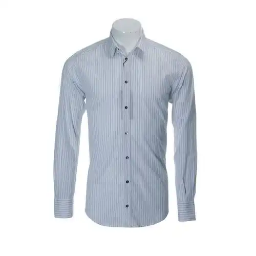 dolce&gabbana杜嘉班纳男士白底竖条纹长袖衬衫 hq0157 fr5qj 白色 41