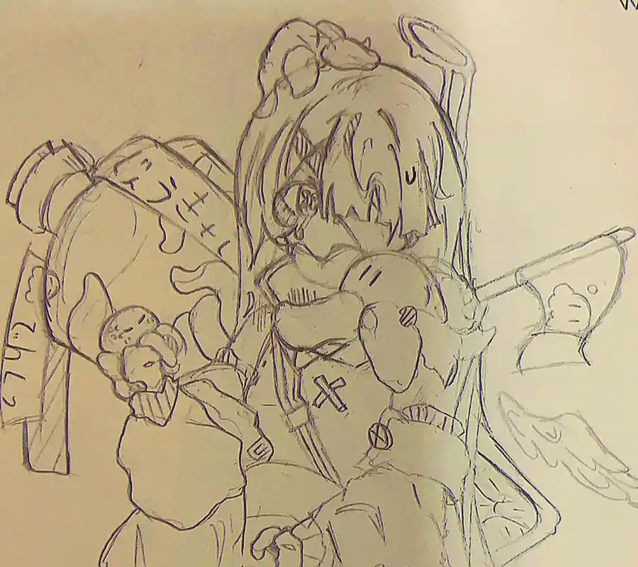 手绘 #日常瞎画 #铅笔稿 #画画 - 抖音