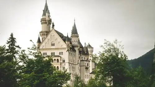 心中的历史悠久城堡复古迷人景观写真,风景-回车桌面