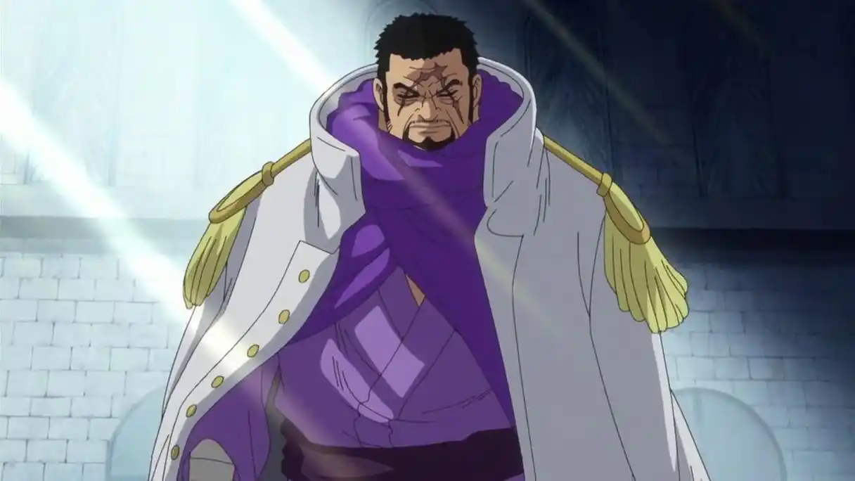 的武器是两把名刀"枯木"和"樱十",他一人在面对草帽海贼团时轻松胜出