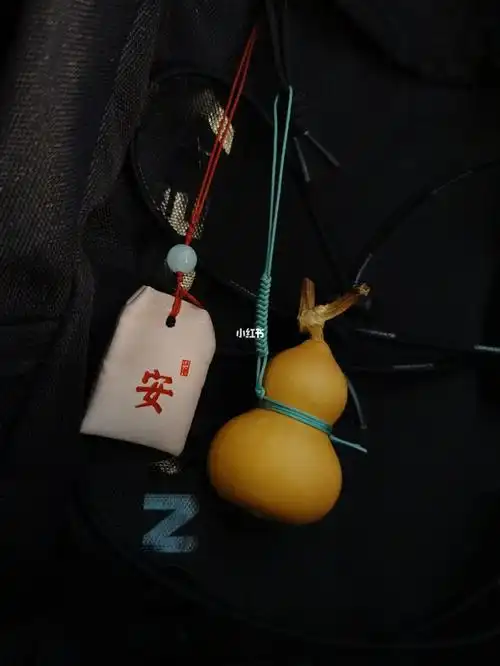 日常碎片plog #笔记灵感  #ootd  #文玩葫芦 #葫芦   #御守  #书包