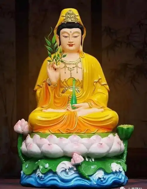 观音菩萨照片见者有福保你全家平安