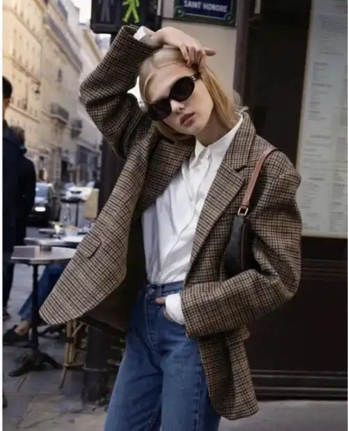 西装配牛仔裤,永不过时的时髦