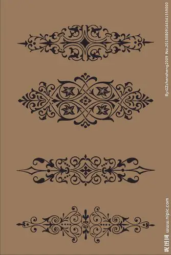 欧式花纹图案图片