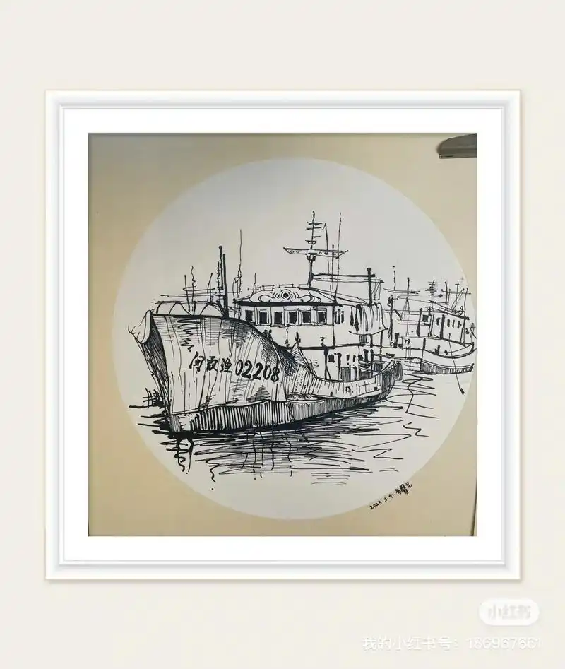 少儿美术速写《风景画》五六年级.#少儿美术 #素描 #速写 - 抖音