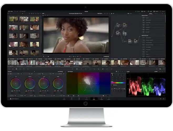 davinciresolve达芬奇剪辑调色合成音效一体软件