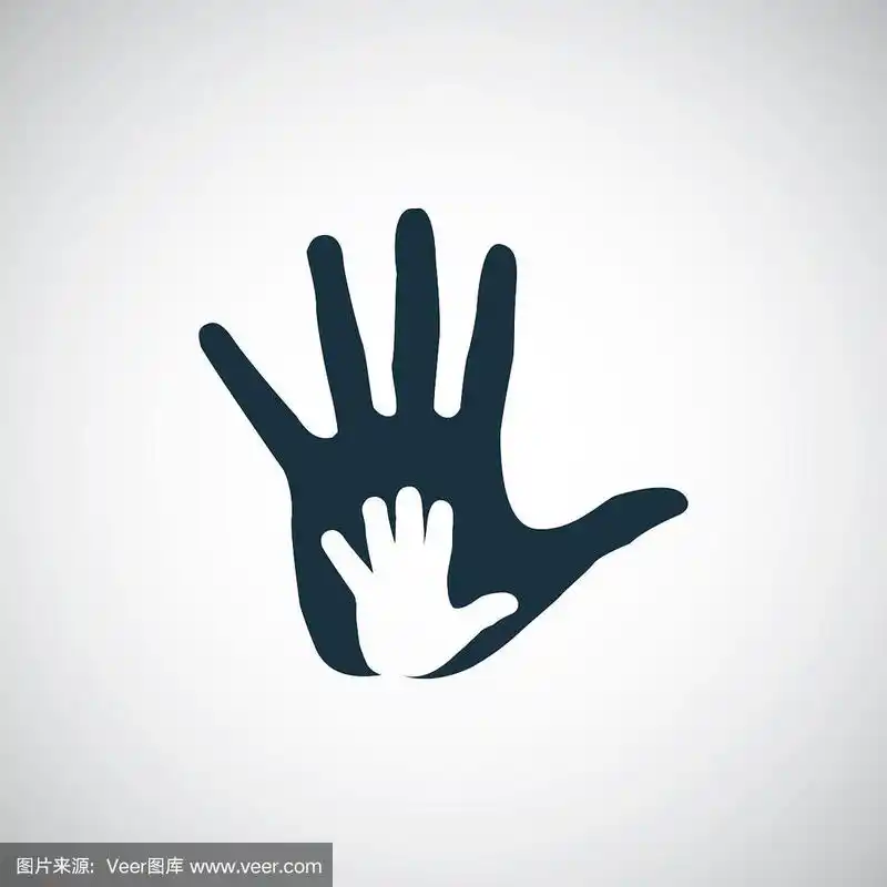 手掌上的手掌图标