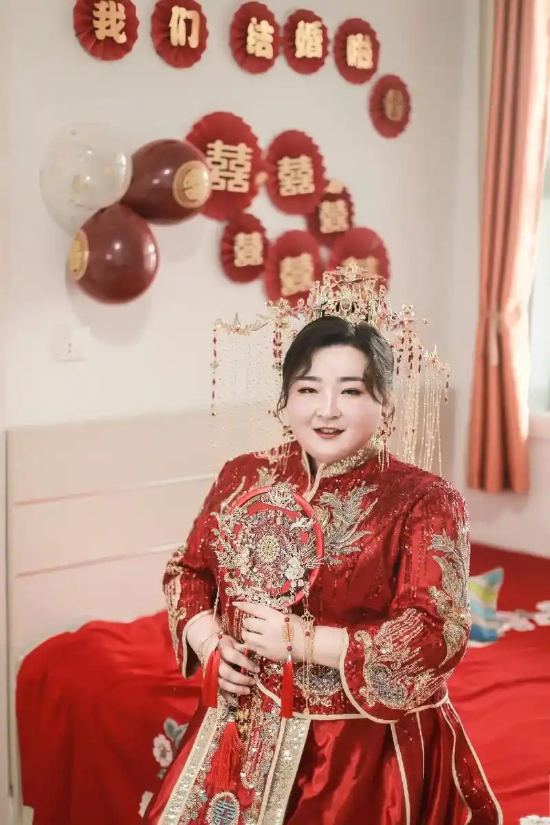 愿每个女孩都能嫁给爱情  农村女孩儿的简单婚礼,大家的祝福 - 抖音