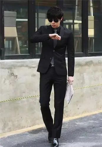 皮鞋西装怎样搭配让你颜值爆表